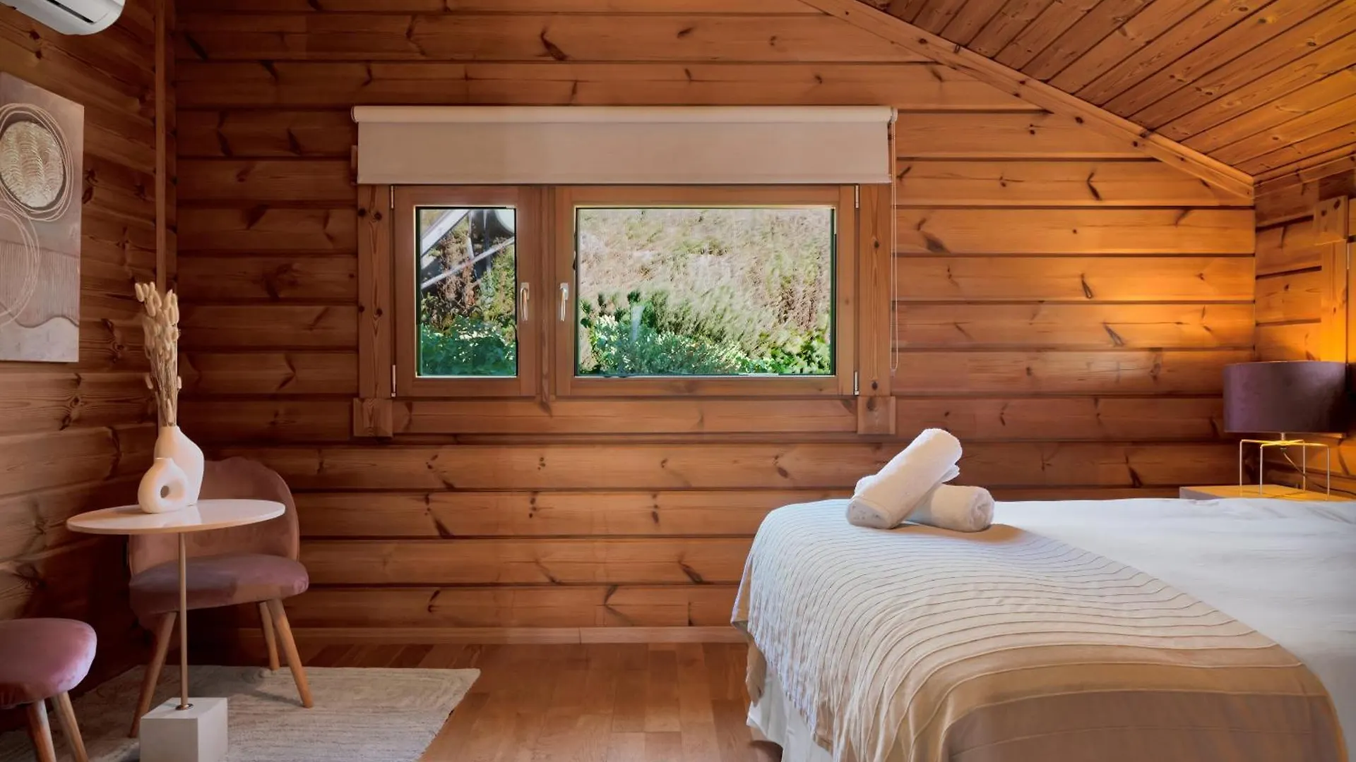 אלגסירס Increible Villa De Madera Con Vistas Al Mar