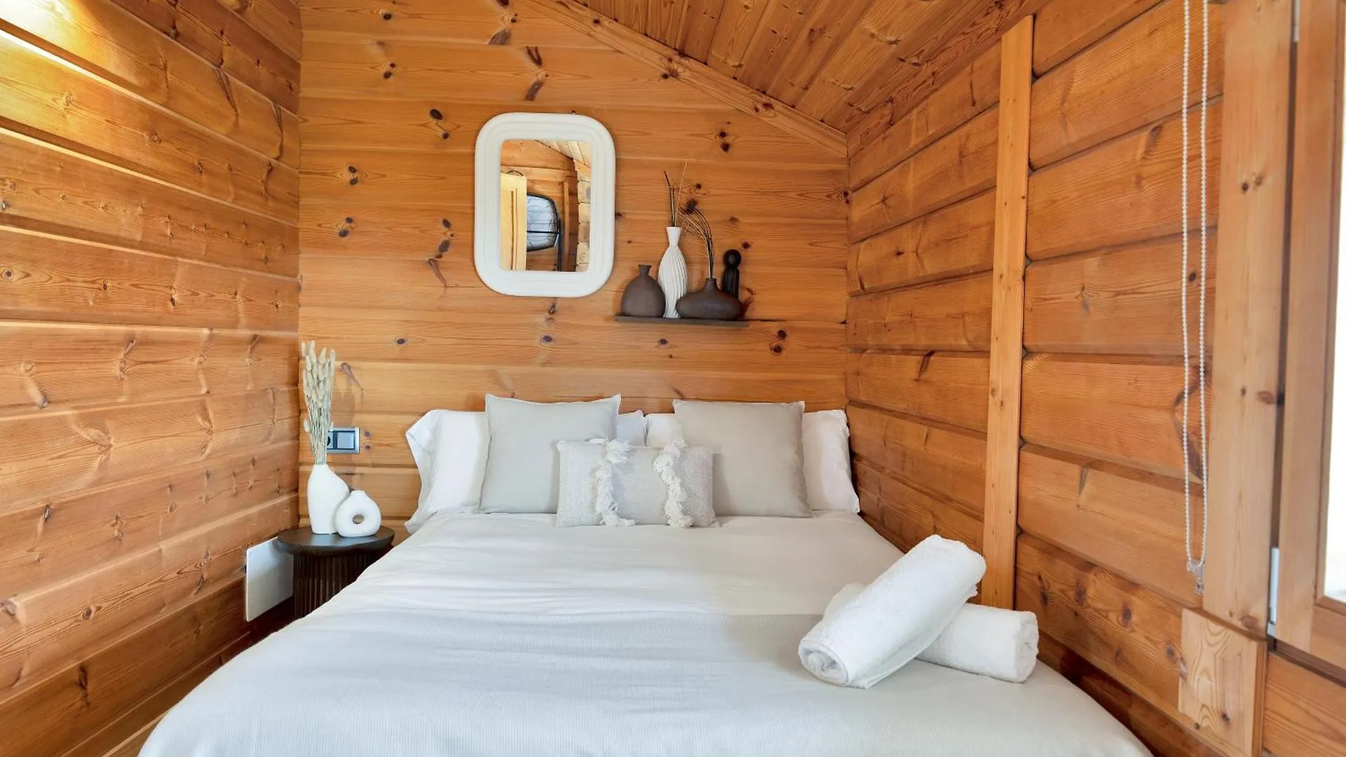 אלגסירס Increible Villa De Madera Con Vistas Al Mar