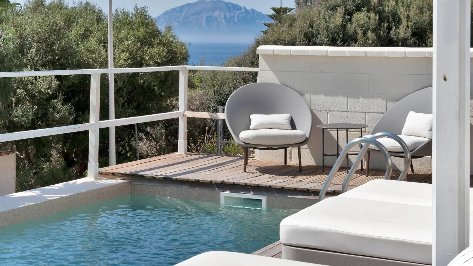 אלגסירס Increible Villa De Madera Con Vistas Al Mar ספרד